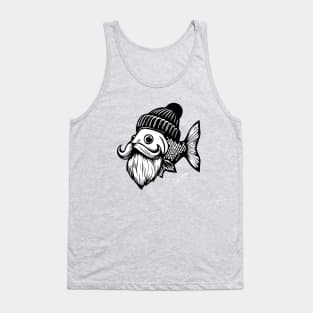 Hipster Fish Tank Top